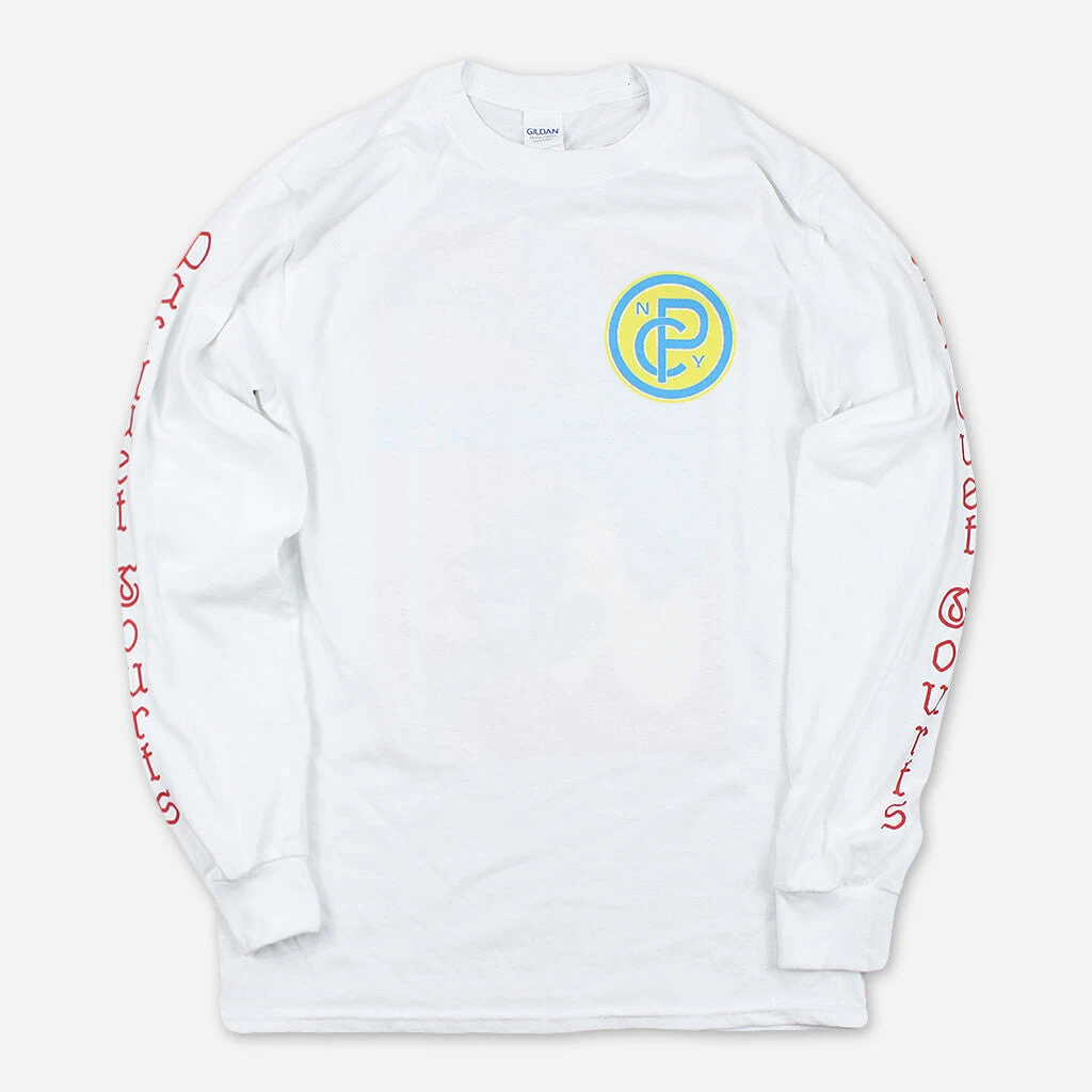 Showtime White Long Sleeve T-Shirt 2 Showtime White Long Sleeve T-Shirt - Image 2