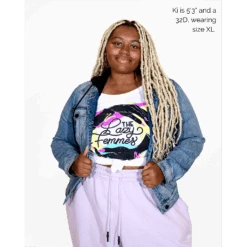 The Lazy Femmes Band Tee -Cheap Band Tees Vinyl Store 21 1