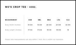 Wholigan Pink Croptop -Cheap Band Tees Vinyl Store 4062 SIZE GUIDE