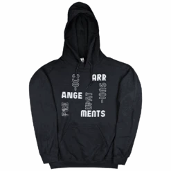Arrangements Black Hoodie