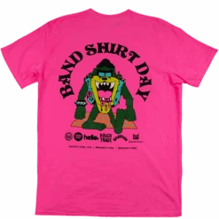 TAZ Neon Pink T-Shirt -Cheap Band Tees Vinyl Store Artboard3 2 1