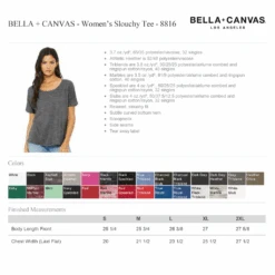 Dirty Girl Heather Slouchy Women's T-Shirt -Cheap Band Tees Vinyl Store BC 8816WomensSlouchyTee