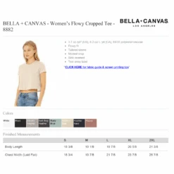 This Is Not Really Happening Flowy Cropped T-Shirt -Cheap Band Tees Vinyl Store BCFlowyCroppedTee8882