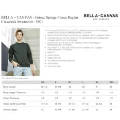 Embroidered Sweatshirt -Cheap Band Tees Vinyl Store BellaCanvasSweatshirt3901 d07a2916 a4d9 4bac a8d9 ae91923696db