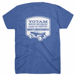 Young Forever Wagon Tri-Berry Blue T-Shirt