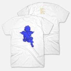 Saul Williams - Encrypted & Vulnerable T-Shirt 10 Saul Williams - Encrypted & Vulnerable T-Shirt -Cheap Band Tees Vinyl Store Blue Angel White Combo