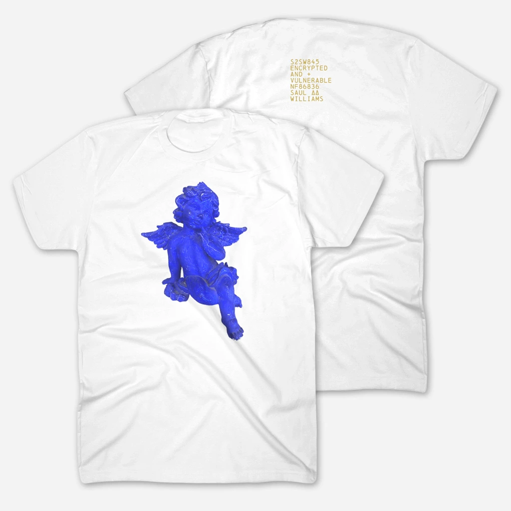 Saul Williams - Encrypted & Vulnerable T-Shirt 3 Saul Williams - Encrypted & Vulnerable T-Shirt - Image 3