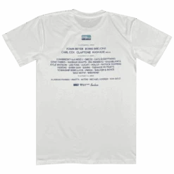 Body Language 2022 Lineup White T-Shirt -Cheap Band Tees Vinyl Store BodyLanguageTee2 1