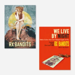 RX Bandits Live Vol 2. : Inside A Glass House + We Live By Night DVD Bundle