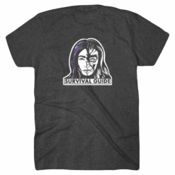 Survival Guide Kat Tri-Black T-Shirt