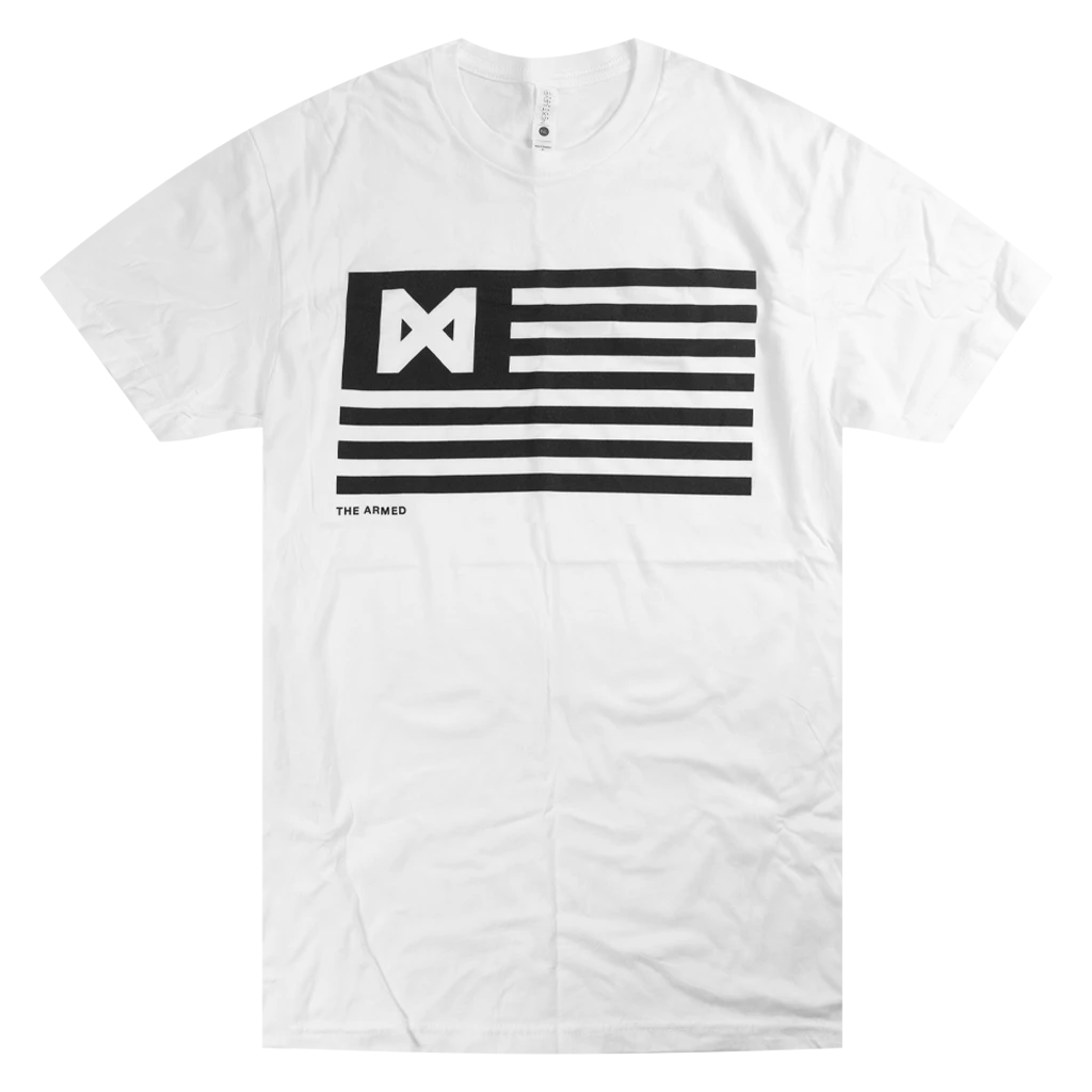 Flag White T-Shirt 1 Flag White T-Shirt