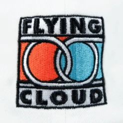 Flying Cloud White Hat -Cheap Band Tees Vinyl Store FlyingCloudClose