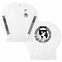 World Wide Nate White Long Sleeve T-Shirt