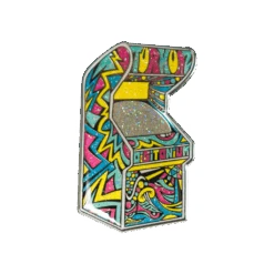 Bright Rainbow Digitonium Pin