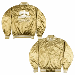 TL Logo Gold Satin Jacket