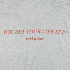 This Is Not Really Happening Flowy Cropped T-Shirt -Cheap Band Tees Vinyl Store GreySSBackClose