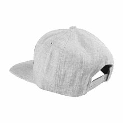 Grey Logo Snapback Hat -Cheap Band Tees Vinyl Store GreySnapbackBack