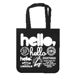 Hello Family Tote Bag