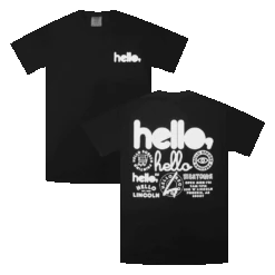 Hello Family 2021 Black T-Shirt