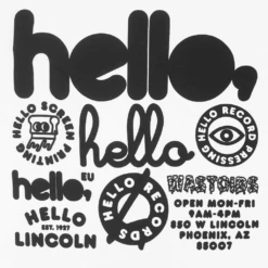 Hello Family 2021 White T-Shirt -Cheap Band Tees Vinyl Store HelloMerchHelloFamily2021WhiteTBackClose f6ead41a 2736 4cbe a9eb d6af0e44201b