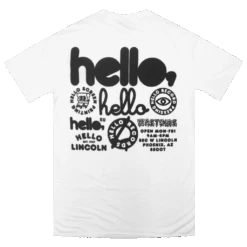 Hello Family 2021 White T-Shirt -Cheap Band Tees Vinyl Store HelloMerchHelloFamily2021WhiteTBack e8aff961 53f8 4254 a30b 10a02b42f495
