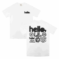 Hello Family 2021 White T-Shirt