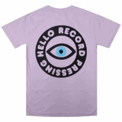 Hello Record Pressing Orchid T-Shirt -Cheap Band Tees Vinyl Store HelloMerchHelloRecordPressingOrchidTFrontandBackBack 1bff6411 ea0a 4a0b a1f4 920ac63d7b32