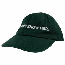 I Don't Know Her Green Dad Hat -Cheap Band Tees Vinyl Store IDKHHat2 1