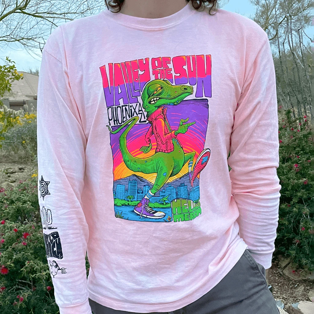 Valley Of The Sun Long Sleeve Tie-Dye Shirt 3 Valley Of The Sun Long Sleeve Tie-Dye Shirt - Image 3