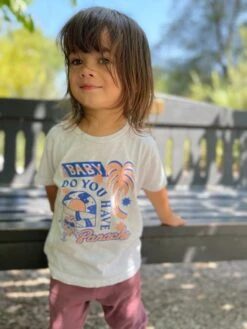 Baby Do You Have Panache? Toddler White T-Shirt