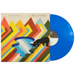 Libra Stripes - 12" Transparent Blue Vinyl