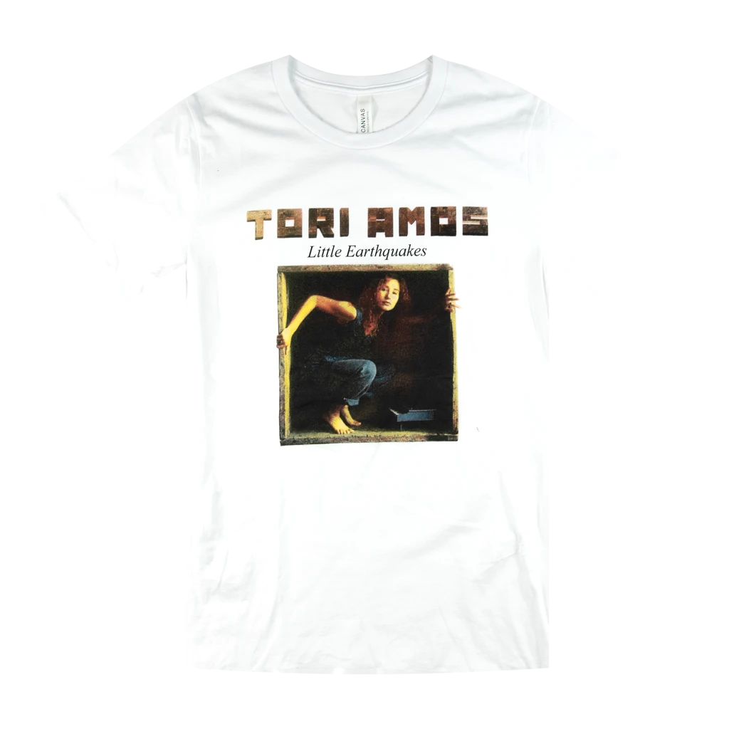 Little Earthquakes White T-Shirt 1 Little Earthquakes White T-Shirt