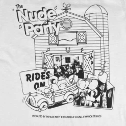 Barn T-Shirt -Cheap Band Tees Vinyl Store NudePartyBarnTee FRONTCLOSE 1