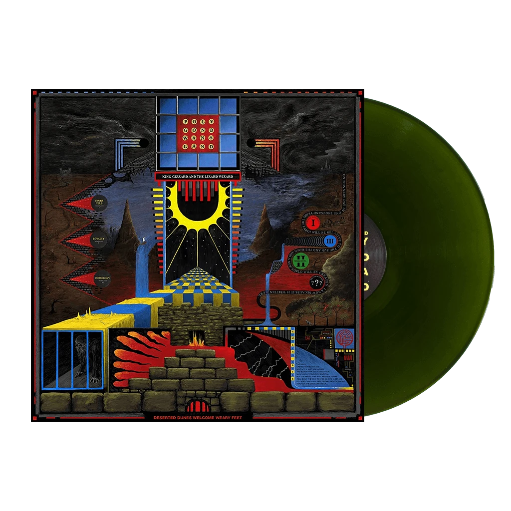King Gizzard And The Lizard Wizard - Polygondwanaland 12" LP 1 King Gizzard And The Lizard Wizard - Polygondwanaland 12" LP