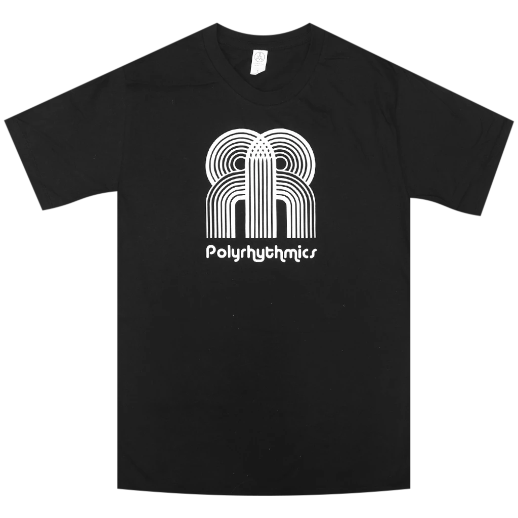 Polyrhythmics Classic Black T-Shirt 1 Polyrhythmics Classic Black T-Shirt