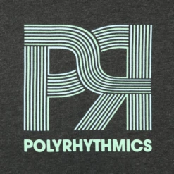 Go Two T-Shirt -Cheap Band Tees Vinyl Store PolyrhythmicsDarkGreyheatherTClose 1