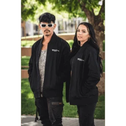 2022 Relentless Beats Black Bomber 15 2022 Relentless Beats Black Bomber -Cheap Band Tees Vinyl Store RBBomberLifestyle1