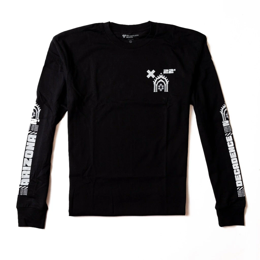 Decadence: Ancient Future 2022 Black Long Sleeve T-Shirt 1 Decadence: Ancient Future 2022 Black Long Sleeve T-Shirt