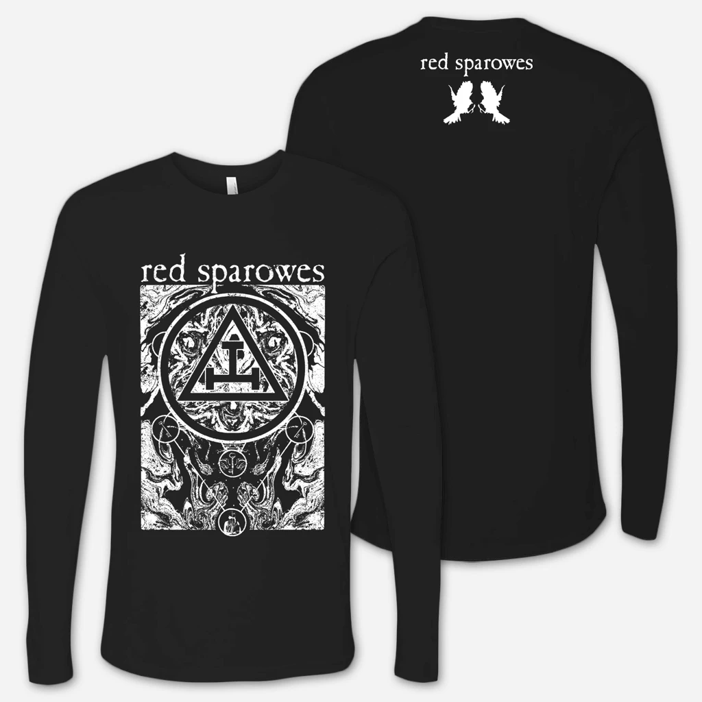 Circles Black Long Sleeve T-Shirt 1 Circles Black Long Sleeve T-Shirt