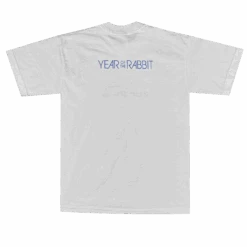 Year Of The Rabbit Youth White T-Shirt -Cheap Band Tees Vinyl Store RabbitTeeWhite2 1