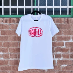 Stamp White T-Shirt -Cheap Band Tees Vinyl Store RahillStampTee Lifestyle 1