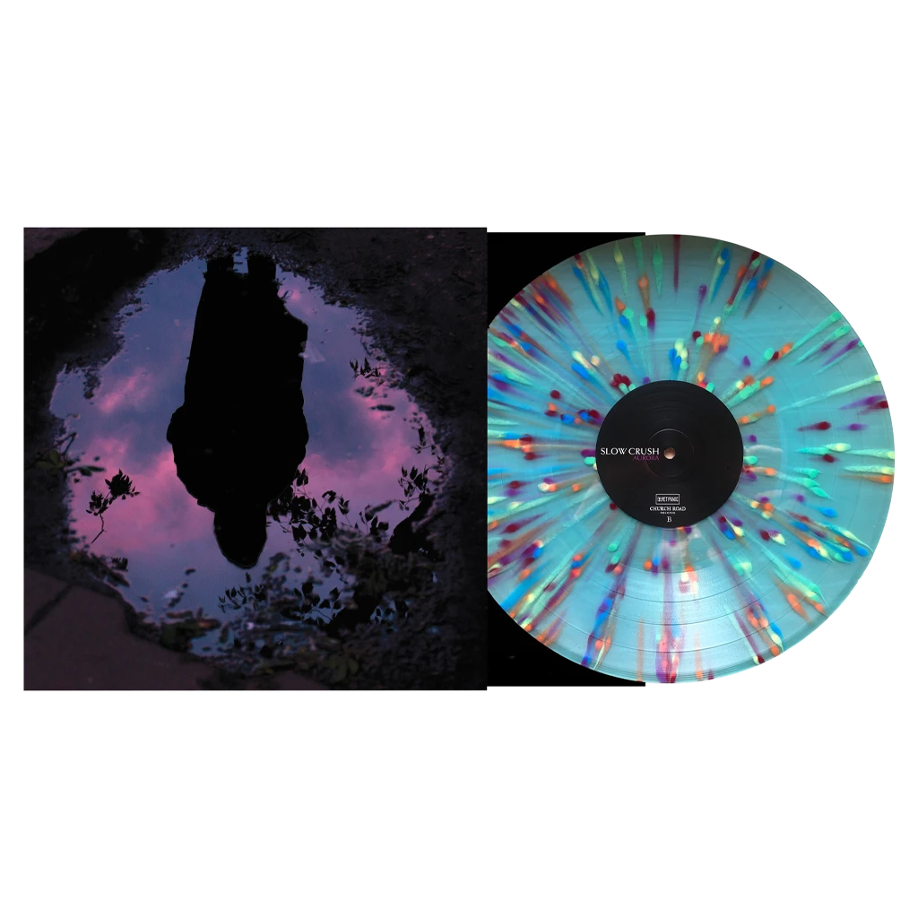 Aurora 12" Transparent Sky Blue/Rainbow Splatter Vinyl 1 Aurora 12" Transparent Sky Blue/Rainbow Splatter Vinyl