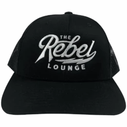 Rebel Trucker Hat -Cheap Band Tees Vinyl Store RebelLoungeHat 1