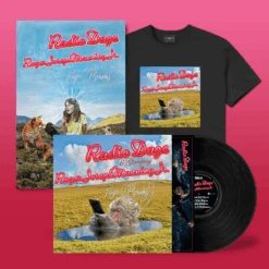 Radio Daze & Glamping -Cheap Band Tees Vinyl Store RogerJosephManningJr RadioDaze Glamping Bundle LP Poster Tee 1