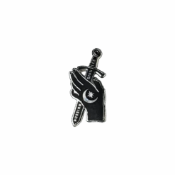 Sword & Moon Pin