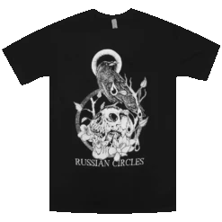 Raven Skull Black T-Shirt