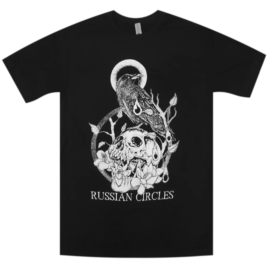 Raven Skull Black T-Shirt 1 Raven Skull Black T-Shirt
