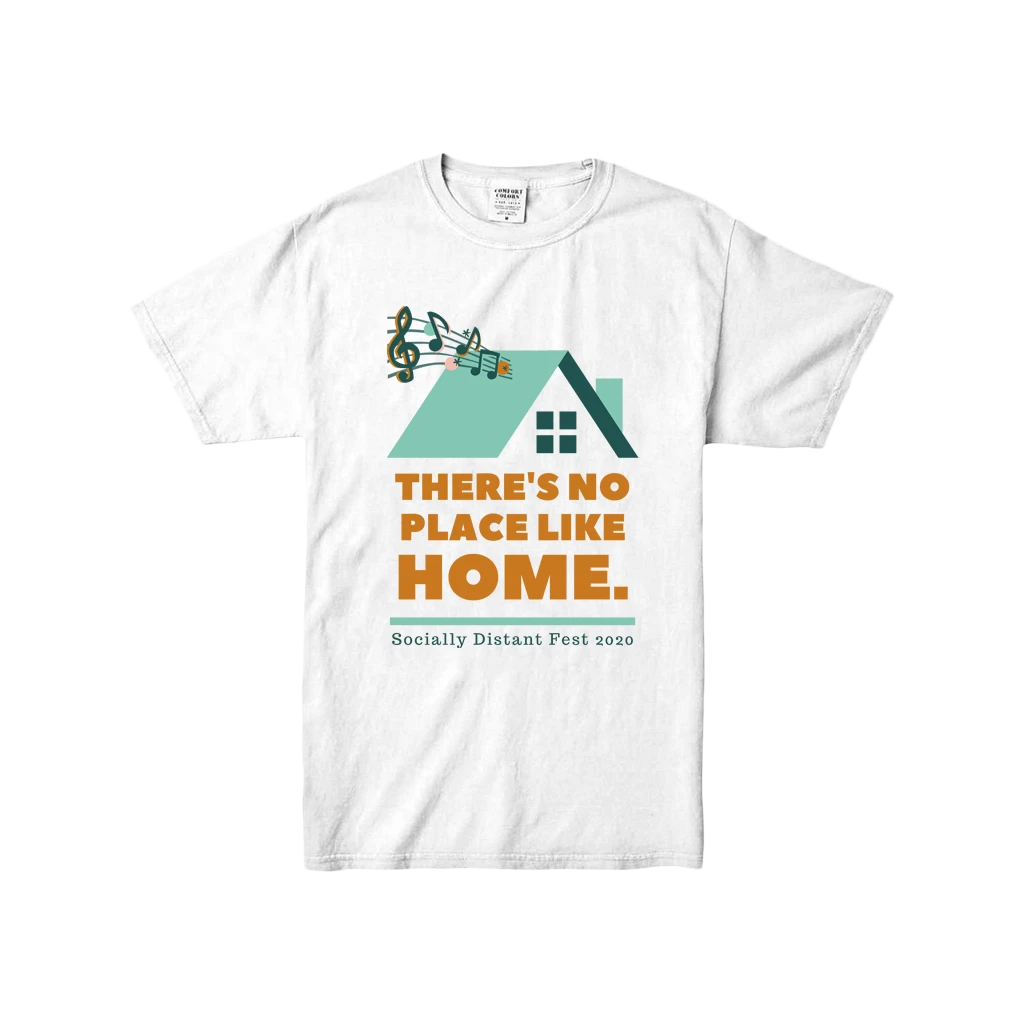 There's No Place Like Home Youth White T-Shirt 1 There's No Place Like Home Youth White T-Shirt