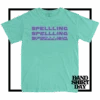 Purple SPELLLING Mint T-Shirt