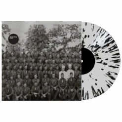 Station - 12" Transparent W/Silver & Black Splatter Vinyl
